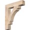 Ekena Millwork Merced Block Smooth Bracket, Douglas Fir, 5 1/2"W x 30"D x 34"H BKT06X30X34MRC05SDF - alternate 1
